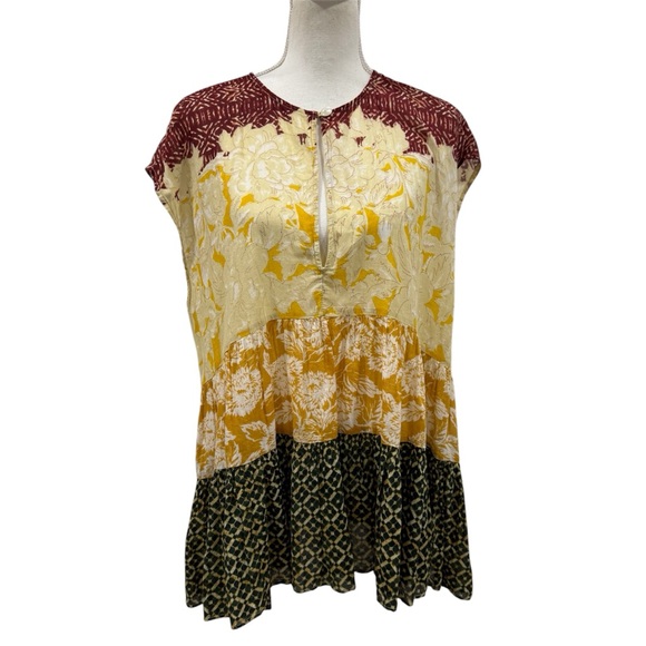 Free People Yellow Gotta Have You Tunic - Picture 9 of 16